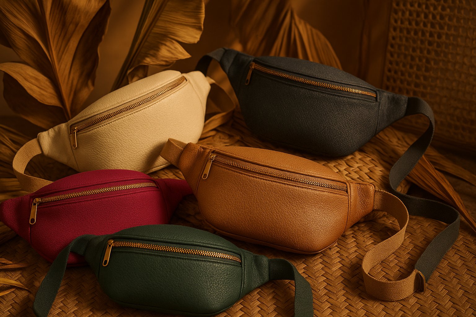 Hero Bæltetaske i imiteret læder